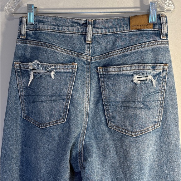 AE Strigid Ripped Highest Waist Baggy Straight Jean - Picture 10 of 13